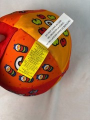 Melissa & Doug 2-in-1 Talking Ball ABC 123 Sounds Soft Baby Learning Toy
