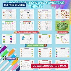 Busy Book for Toddlers – 36 Themes Preschool Learning Activities, Educational Tr
