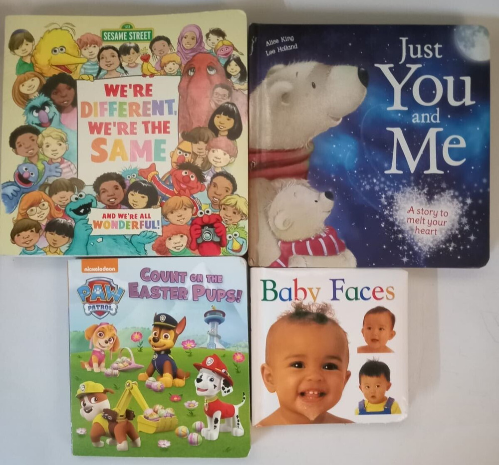 A set Children’s Books ( Hardback Books ), Soft To The Touch, ( Number 4)