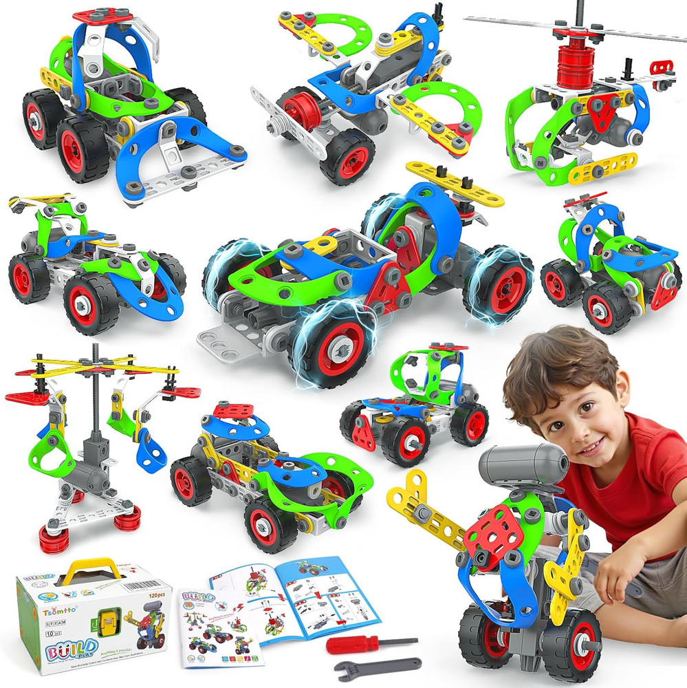 10 in 1 Electric STEM Toys for 5 6 7 8 9+ Year Old Boy Girl Birthday Gifts Educa