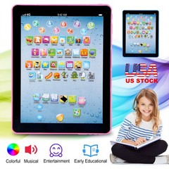 Kids Tablet Learning Pad Toddler Tablet Electronic Interactive Toy Educational