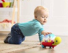 Ball Popper Walker, Light-Up Turtle Push Toy, Walk ‘N’ Pop