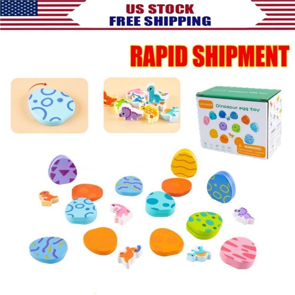 Dinosaur shape matching, suitable for children’s Montessori early education toys
