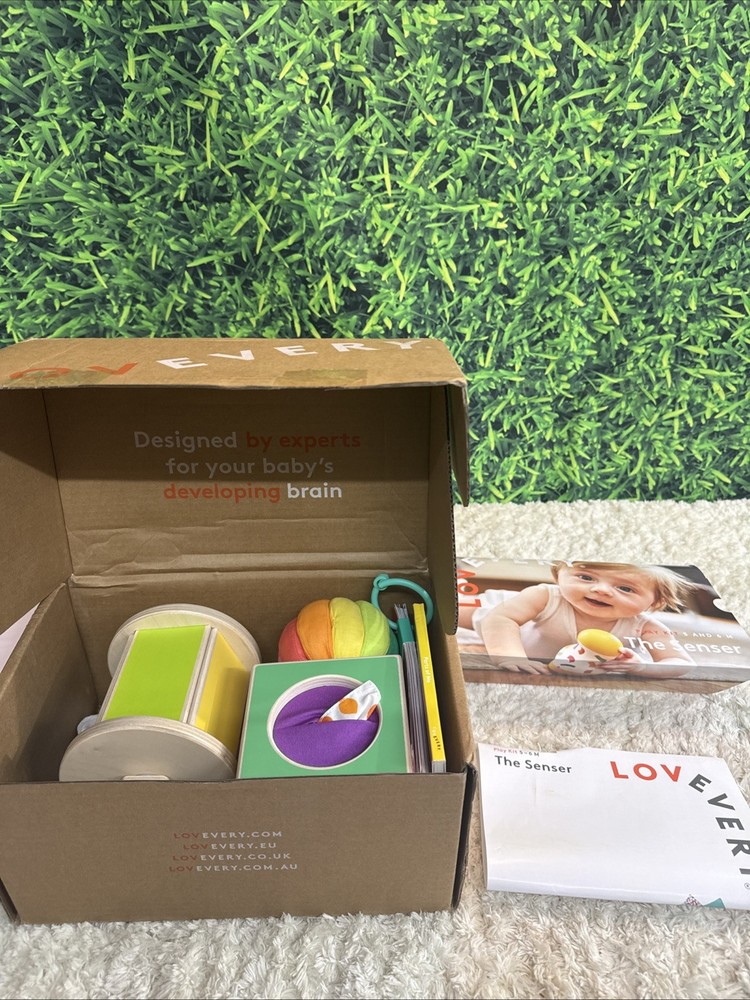 Lovevery The Senser Play Kit (5-6 Months) Developmental Baby Toys