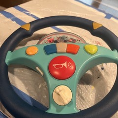 kids Steering Wheel With Sounds And Buttons To Push And Music And A Horn