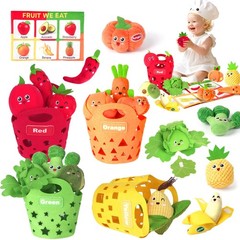 WOWOHAGE Baby Color Sorting Sensory Toys for 6-12 Months – Standard, Colorful