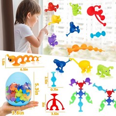 32 PCS Toddler Suction Cup Toys Kids Bath Toy 1-3 3-5 Party Favor Goody…