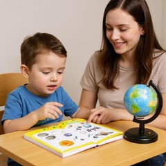 Interactive Toddler Sound Book – 470+ Words & Phonics Learning Toy | 21 Themes,