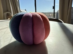 Lovevery Organic Cotton Rainbow Ball, from The Senser Montessori Play Kit