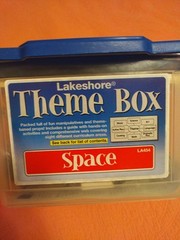 Lakeshore Toy For Children Space Theme Astronomy LA454 New 13 PCs Plus Container