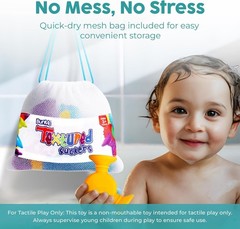 Bath Toys Suction Connect Build Create Toddler Sensory Toy Fine Motor Skills