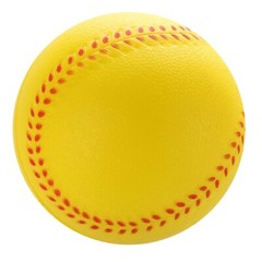 Relieve Stress Soft Solid Baseball Indoor Outdoor Practice Training PU Base Ball