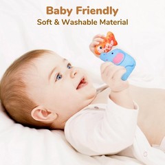Baby Toys 6-12 Months – Mystery Soft Box with 10 Sensory Objects, Rattle,