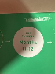LOVEVERY Toys The Thinker Play Kit Months 11-12 Montessori Wood Incomplete SH7