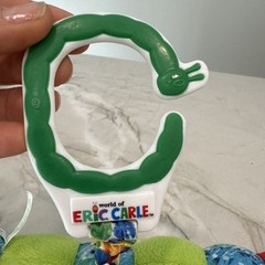 World of Eric Carle Very Hungry Caterpillar Baby Pull Toy Crinkle Teether Plush