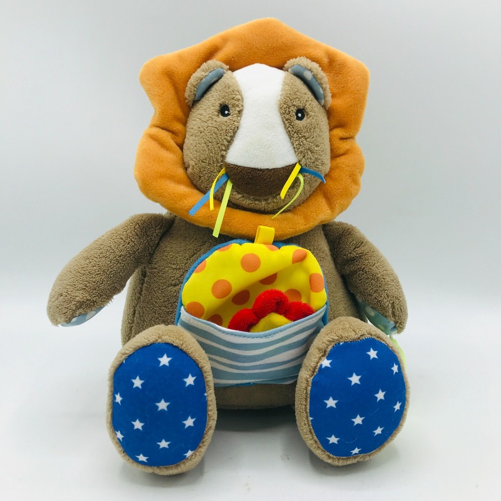 Lupilu 2019 Lion Developmental Baby Toy Plush Stuffed Animal Plushie