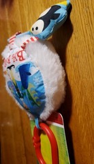 ELF Baby Activity Toy Clip On Crinkle & Rattle Sounds Age 0+ Christmas Holiday