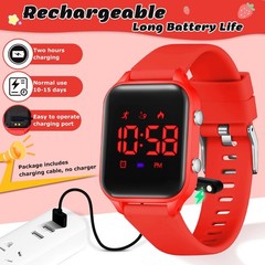 L LAVAREDO Kids Digital Watches for Boys Girls,Waterproof Sport Watch with Pe…