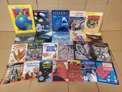 Lot of 25 Science Nature Experiment Animal Educational Learn Kid Child Books MIX