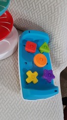 Fisher-Price Shape Sorter & Spiral Ball Drop Activity Toy Lot Multicolor