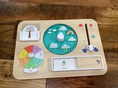 Lovevery Plan Ahead Wooden Weather Board Montessori The Observer Play Kit Learn