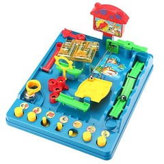 Puzzle Maze Tabletop Board Game Motor Skills Sensory Toy for Kids Adult
