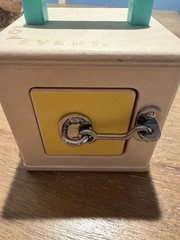 LOVEVERY Wooden Lock Box Latches Montessori Learning Toy from The Realist Box