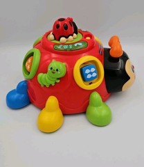 VTech Crazy Legs Learning Bugs Interactive Toy- Educational Lights Sounds WORKS