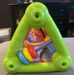 PlayGo Action Triangle Ages 0+ Multi Activity Triangle- Sensory Toy