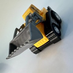Mini Pull Back Toys Construction Excavator, Bulldozer, Truck & Police Car