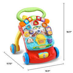 VTech Stroll & Discover Activity Walker with Accessories, Baby and Toddler Toys