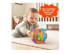 Move2Play Interactive Baby Crawling Ball, 30+ Songs & Sounds. Toy 6-36 Months.