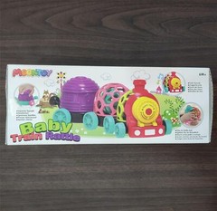 Baby Toy Train, Infant Rattles Car Toys for 6 7 8 9 10 11 12 Month Old Boy