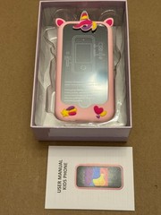 Kids Smart Phone for Girls Ages 3+ with Camera 4″ SCREEN – Toddler Phone – NEW