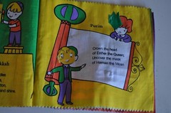 Vintage Jewish Holiday Time Zip Snap and Tie by Sol Scharfstein 1982