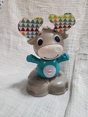 Fisher Price • Linkimals- Musical Moose • Educational Interactive Toy -WORKS!