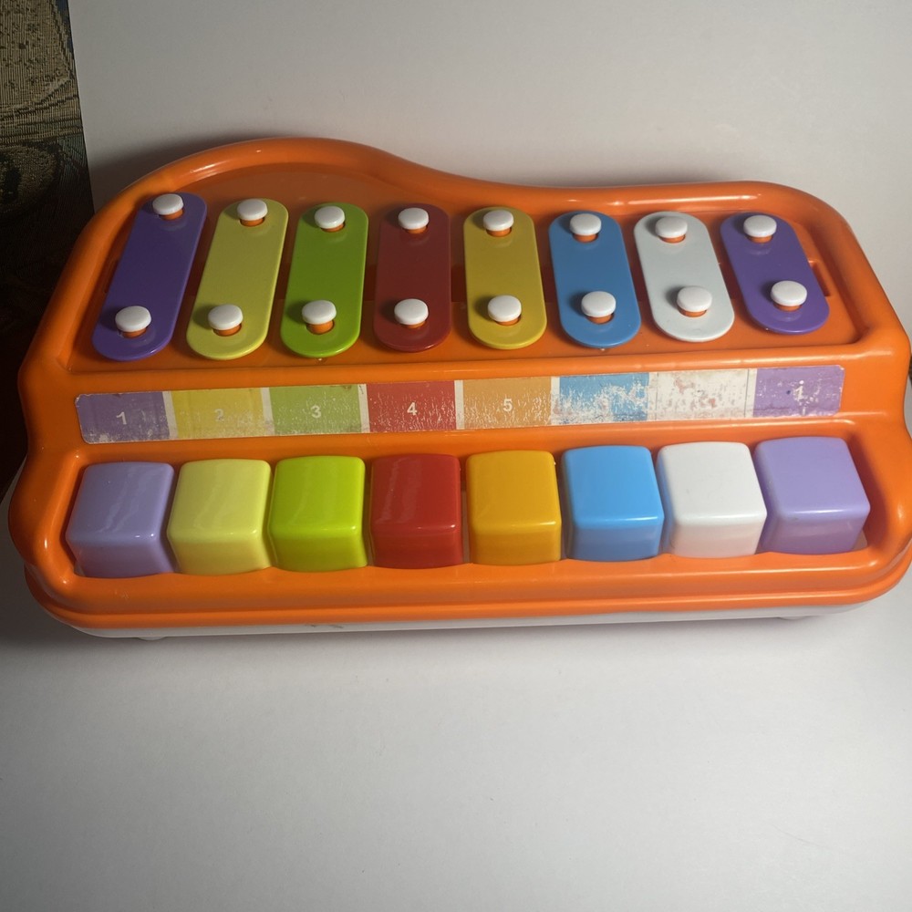 Baby Piano Working Numbers Are Worn! Plays Well