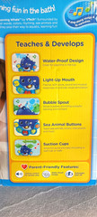 Vtech Bubbles The Learning Whale Bath Time 12-36 Months New NOS MIB 2013 Read!