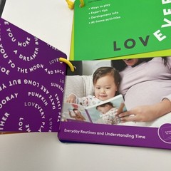Lot of 3 Lovevery Play Guides from 9 – 15 Months LOVE EVERY BABY BABBLER