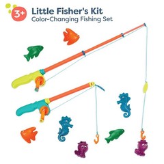 B. toys – Color-Changing Fishing Set – Little Fisher’s Kit: Pretend Accessories
