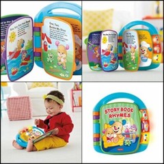 Fisher-Price Laugh & Learn Storybook Rhymes Music Developmental Baby Toy New