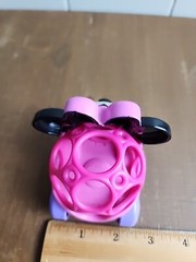 Disney OBALL O’BALL Go Grippers MInnie Mouse Toy Car For Baby Toddler!