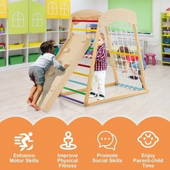 Montessori Climbing Gym for Toddlers 2-6