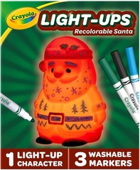 Crayola Light Ups Reindeer, Recolorable Light Up Toy for Kids, Reindeer Decor, G