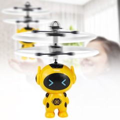 Toys for Boys Girls RC Flying Ball LED Robot Drone 3-11 Years Old Children Gift