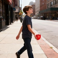 Non-Toxic Fruit-Shaped Speed Cube, Learning Cube Puzzle Gift for Apple