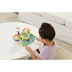 VTech Bluey Hooray Drum Set with Accessories Interactive Lights Kids Toy NEW