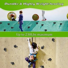 20PCS Rock Climbing Holds for Kids Climber,Extra Large Adult Rock Climbing St…