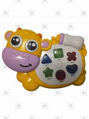 Educational Musical Cow Toy Light Sound Toddler Baby 18 Months Up Interactive