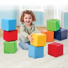 Soft Faux Leather, Multicolor, 9 Pieces, Toddler Toys